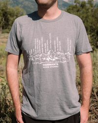 Teton Range Tee in Graphite