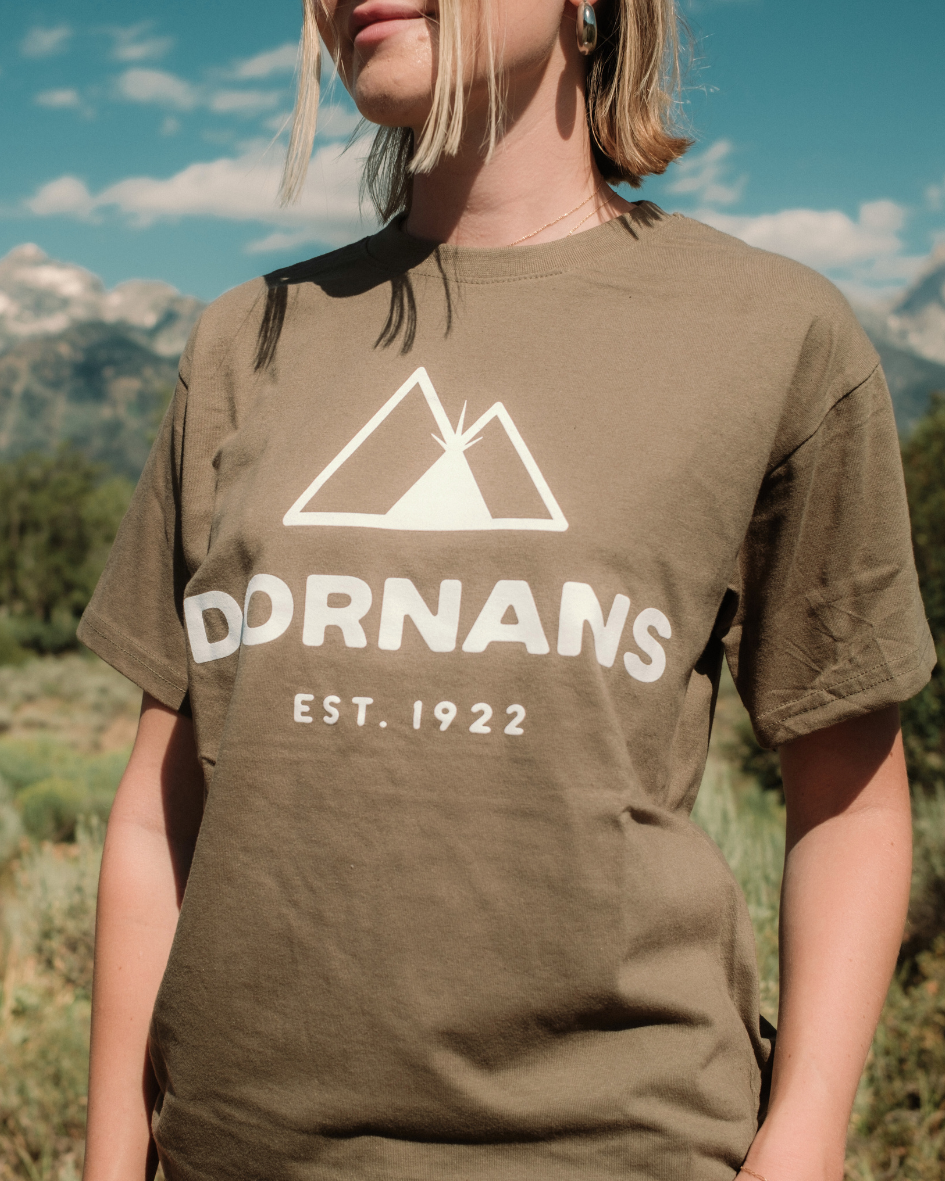 Dornans Tee in Dusty Olive